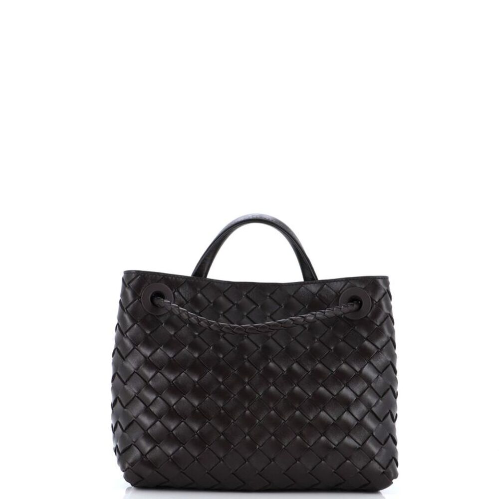 Bottega Veneta Andiamo Top Handle Bag Intrecciato Nappa Small Brown - Picture 3 of 8